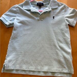 Size 6 Polo by Ralph Lauren boys Light Blue Shirt